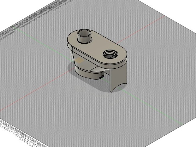 Spa Filter Adapter design shown in Fusion 360